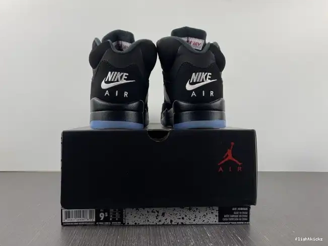Jordan Metallic Black 845035-003 Retro 5 (2016) 0621